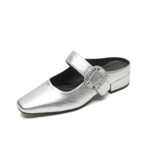 City logo Rubber Sole Slip Resistant Closed Toe Slippers Women's