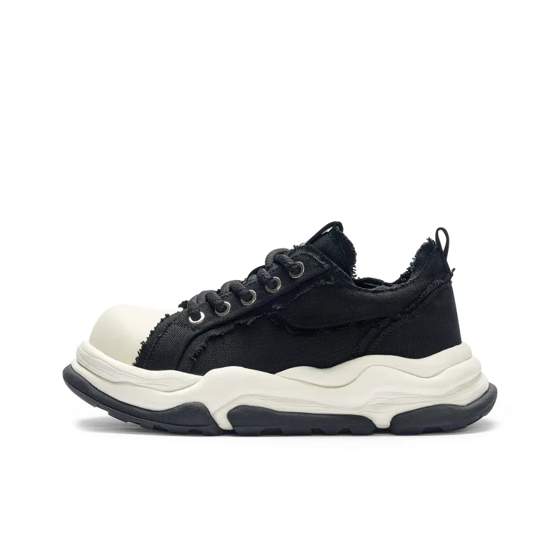 LINGMO Mid Top Canvas Shoes Men's-4