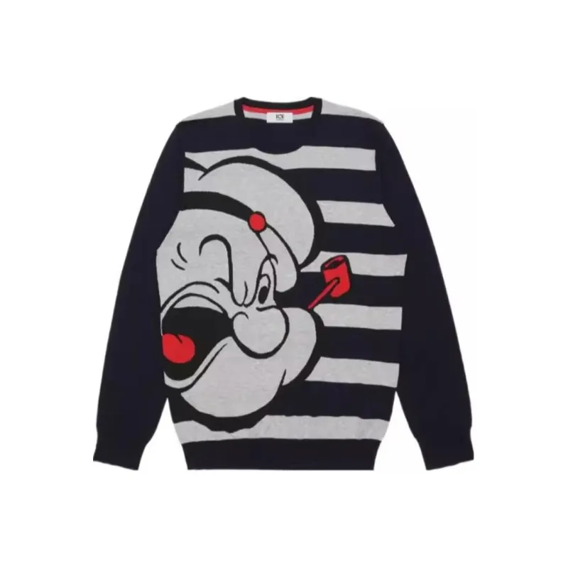 Iceberg Sweaters Men Black-0
