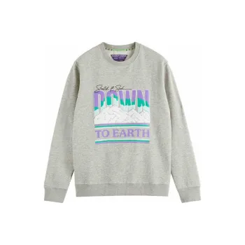 Scotch&Soda Sweatshirt Men's Gray