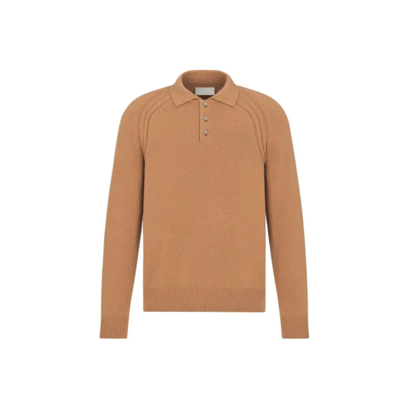 DIOR SS24 Cashmere Sweater Men's Brown-0