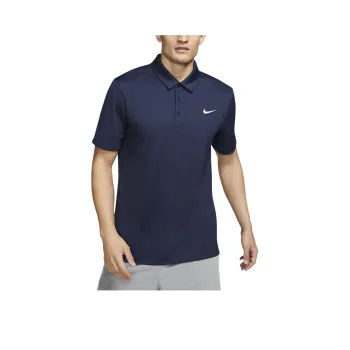 Nike Football Polo Shirt Men's Marine Blue