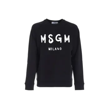 MSGM Sweatshirts Men Black