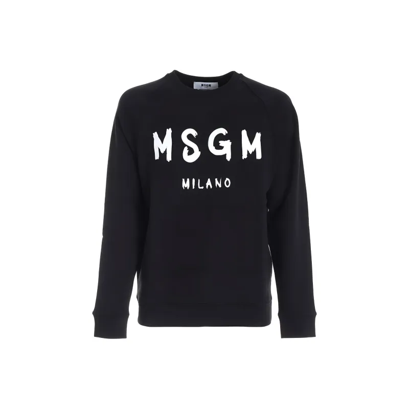 MSGM Sweatshirts Men Black-0