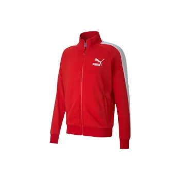 PUMA ICONIC T7 Jackets Men Bright Red