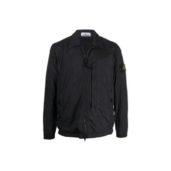 STONE ISLAND Jackets Men Black