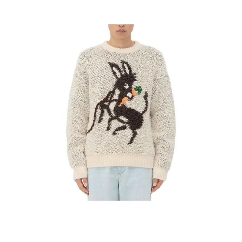 Bottega Veneta FW24 Cashmere Sweater Men's Beige-0