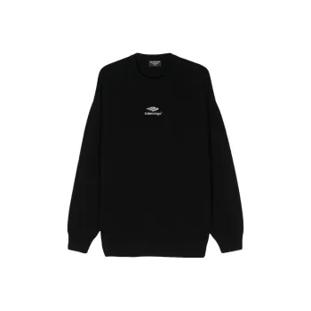 Balenciaga SS23 Cashmere Sweater Men's Black