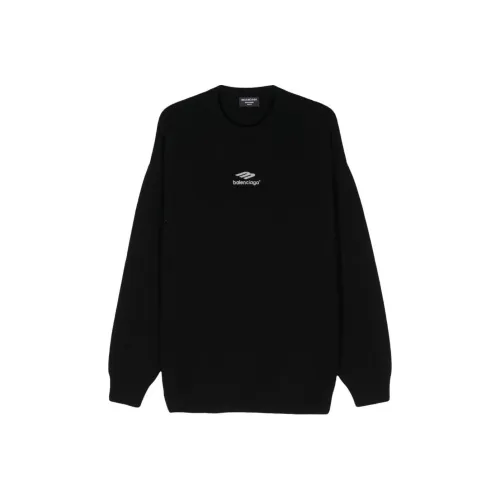 Balenciaga SS23 Cashmere Sweater Men's Black