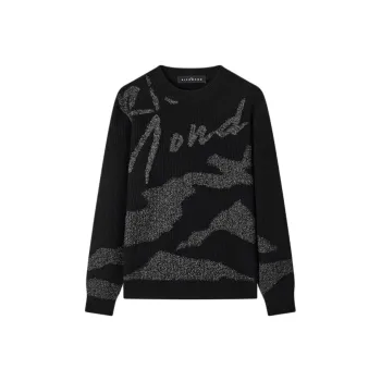 JOHN RICHMOND FW24 Cashmere Sweater Men's Black