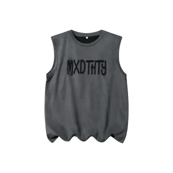 MXDT Sleeveless Round Neck Tank Top Unisex