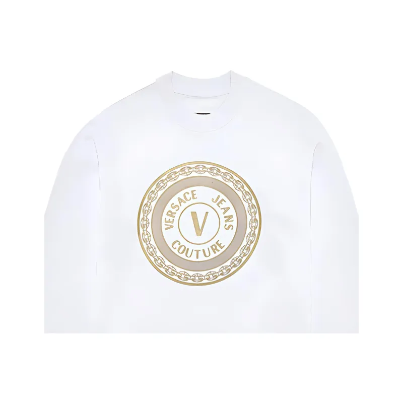 VERSACE Sweatshirts Men White-3