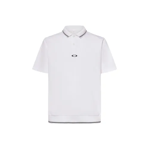 Oakley O SyncPackAbstractHemPolo Polo Shirt Men's White