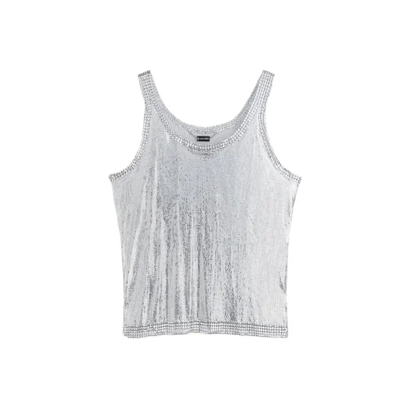 Rabanne H&M Metal Mesh Tank Top Mens-0