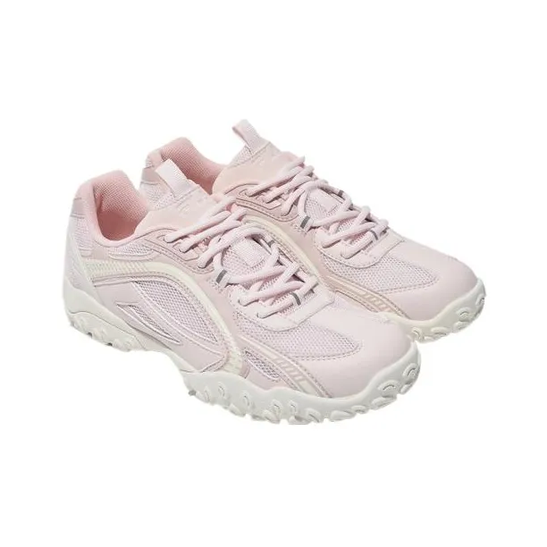 FILA Eshape Low Top Casual Shoes Women's White Pink-2