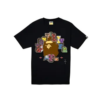 A BATHING APE Head Series T Shirt Men's