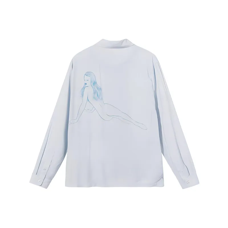 Stussy Shirts Unisex Light Gray-1