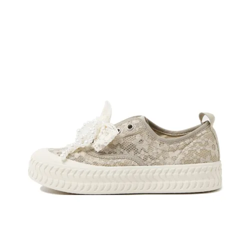 CAMEIDO Skateboard Shoes Women's Apricot