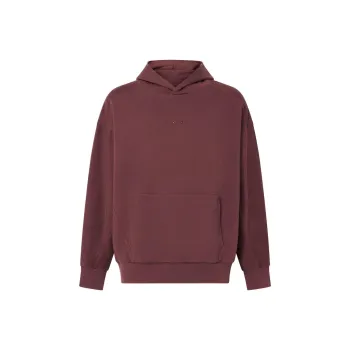 Oakley Dual French Terry Hoodie Sweatshirt Men's Burgundy