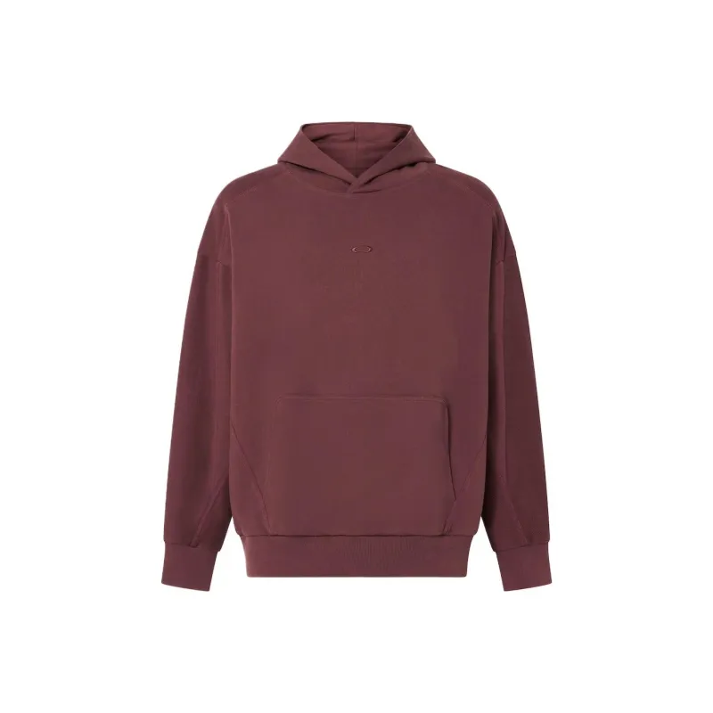 Oakley Dual French Terry Hoodie Sweatshirt Men's Burgundy-0