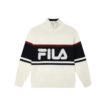 FILA Sweater Unisex Cloud White