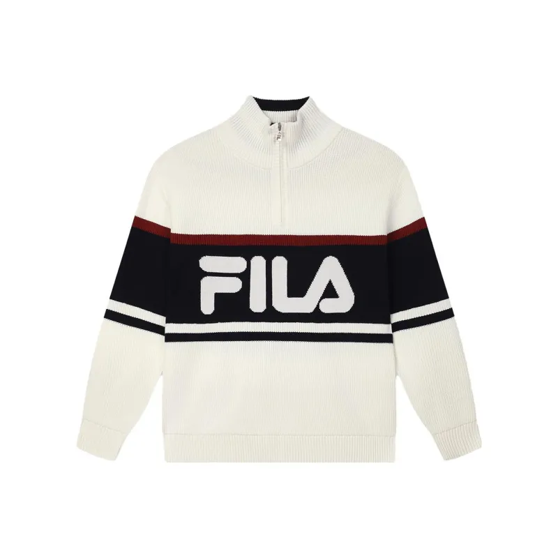 FILA Sweater Unisex Cloud White-0