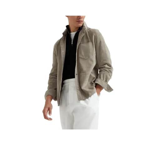 Brunello Cucinelli Snapped Straight Hem Shirt