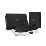 Black White Leather (Standard Leather Shoe Size)