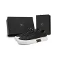 Black White Leather (Standard Leather Shoe Size)
