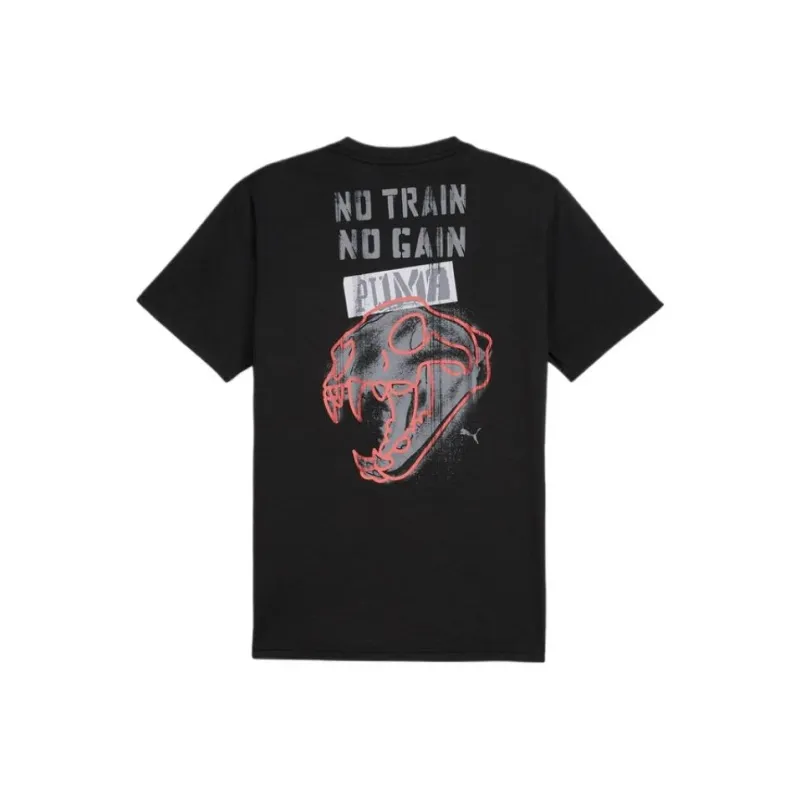 PUMA GRAPHICS SS25 T Shirt Men's Black-1