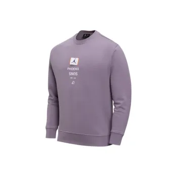 Jordan NBAPhoenix Suns Sweatshirt Men's Smoke Purple