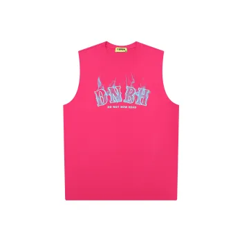 DNBH Loose Fit 100% Cotton Breathable Sleeveless Sports Shirt Unisex Multiple Colors