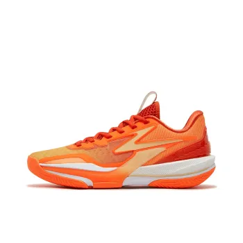 361° Anti Slip Wear Resistant Low Top Basketball Shoes Men's Orange