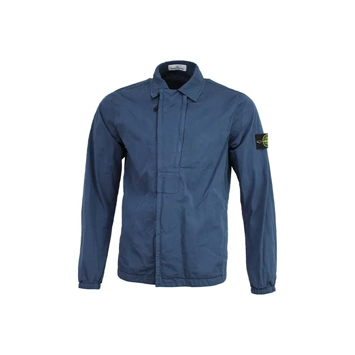 STONE ISLAND Jackets Men Blue-0