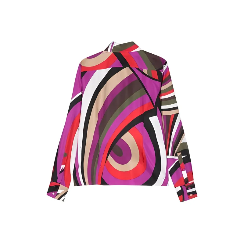 EMILIO PUCCI Iride print Silk Shirt-1