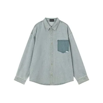MIDDLE OF THE SKY Shirt Unisex Blue