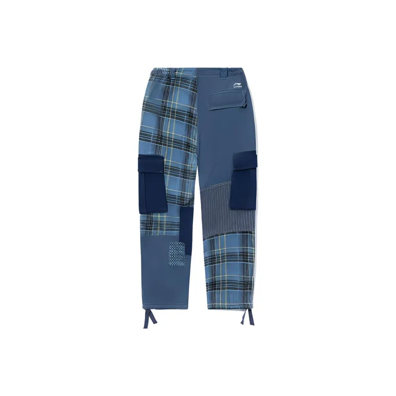 LINING Skateboard Casual Pants Men Blue-1