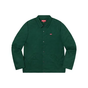 Supreme Snap Front Jacquard Logos Twill Jacket
