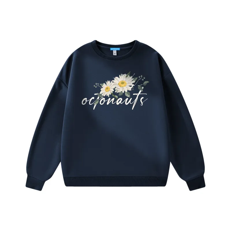 Small Columns Under The Sea Sweatshirt Unisex-2