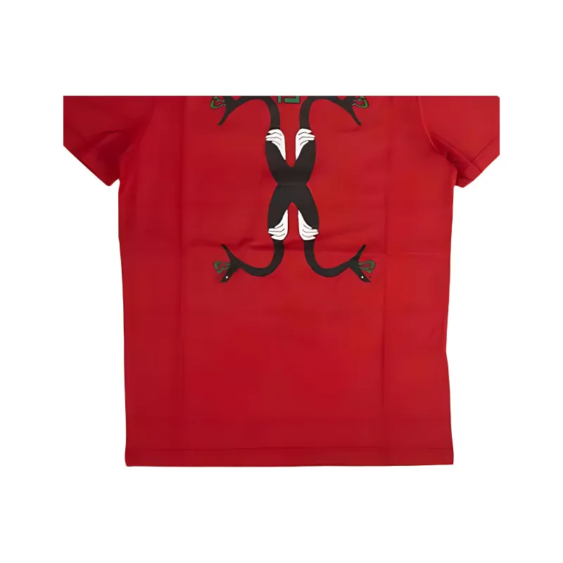 FENDI T-Shirts Men Red-2