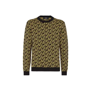 FENDI Sweaters Men Yellow