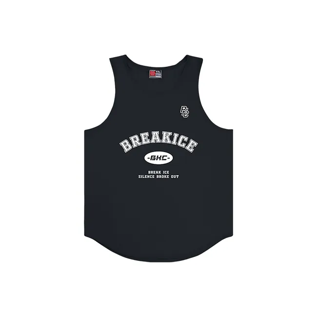 BKCXZICE Breathable Sports Basketball Apparel Running Fitness Quick Dry Tank Top Men's Black-0