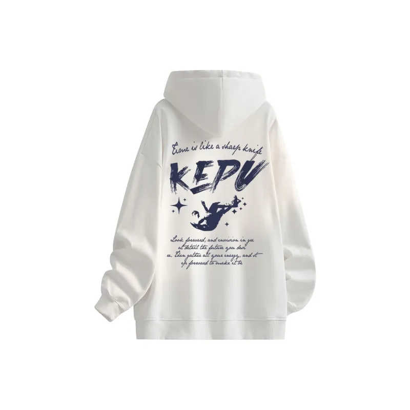 Kepu Fleece Lined Hoodies & Sweatshirts Unisex-4