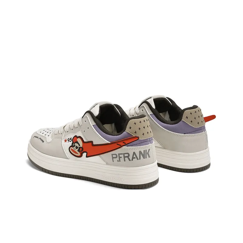 PAUL FRANK Campus Style Students Slip Resistant And Breathable Low Top Skateboard Shoes Men's-3