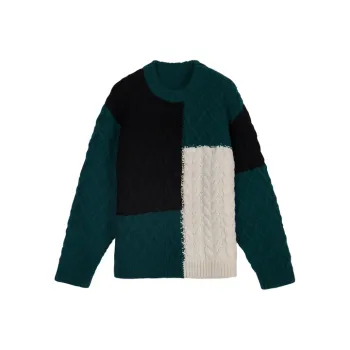 CROQUIS Knitwear Unisex 321 Deep Emerald Green