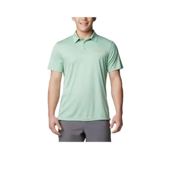 Columbia PFG Terminal Tackle™ Heather Polo Shirt Men's Mint Green