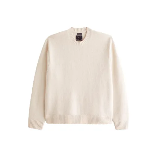 Abercrombie＆Fitch Sweaters Men Cream