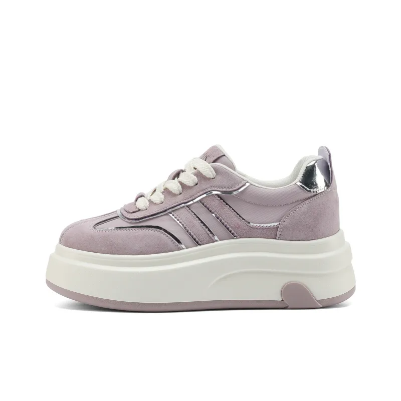 FIVE PLUS Anti Slip Wear Resistant Low Top Skateboard Shoes Women's-6