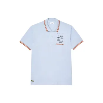 LACOSTE Polo Shirts Men White