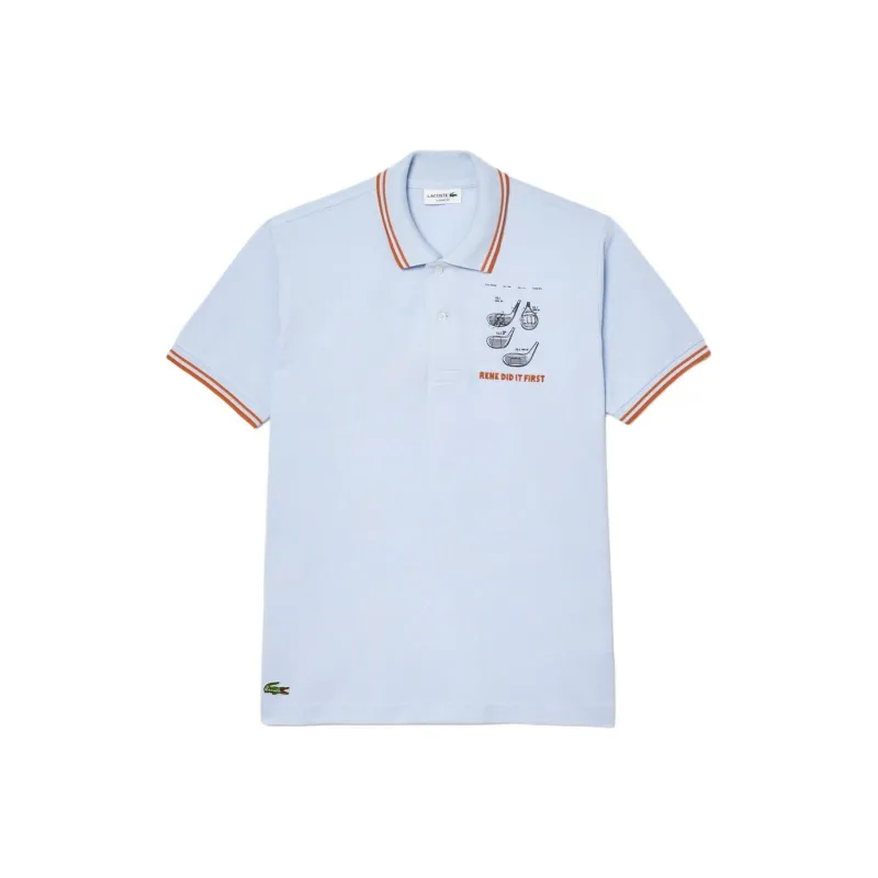LACOSTE Polo Shirts Men White-0